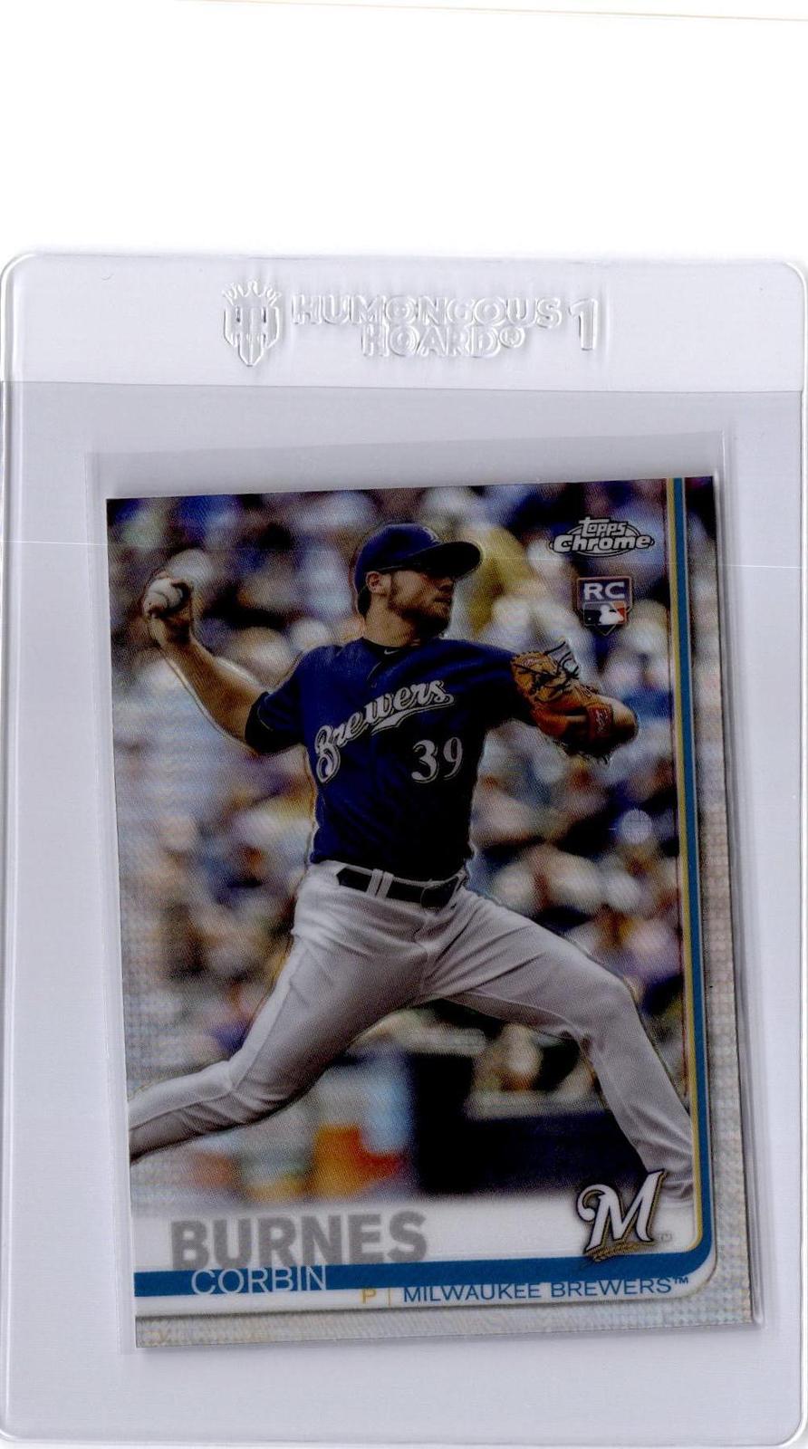 2019 Topps Chrome #84 Corbin Burnes Refractor