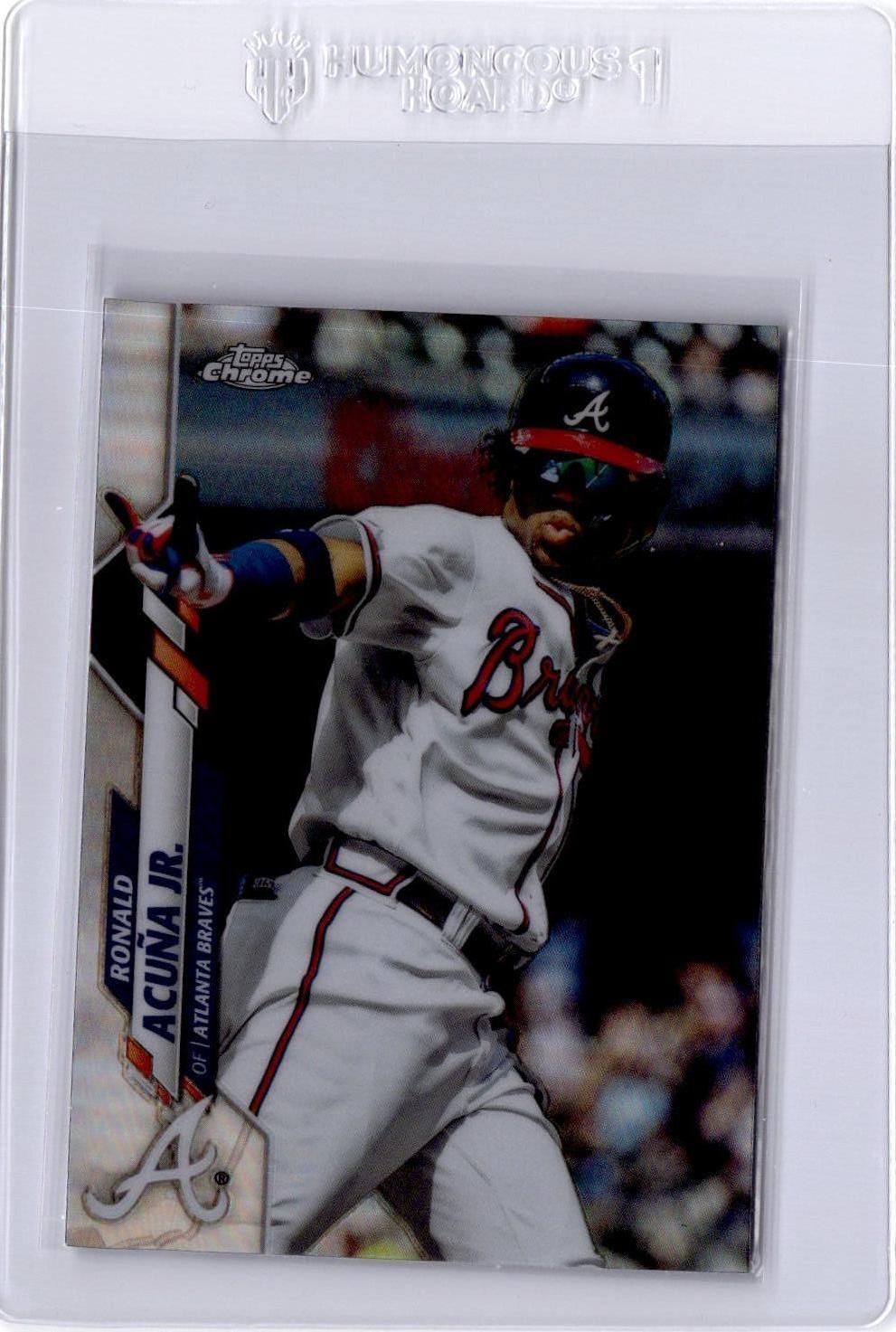 2020 Topps Chrome #112 Ronald Acuña Jr. Refractor