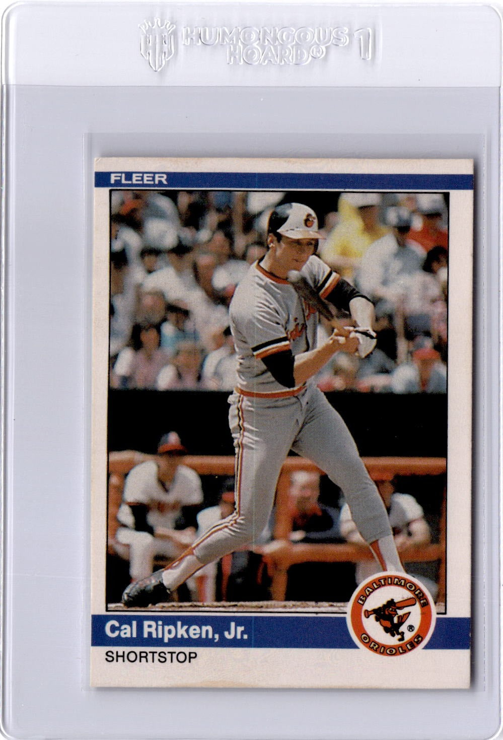 1984 Fleer #17 Cal Ripken, Jr.