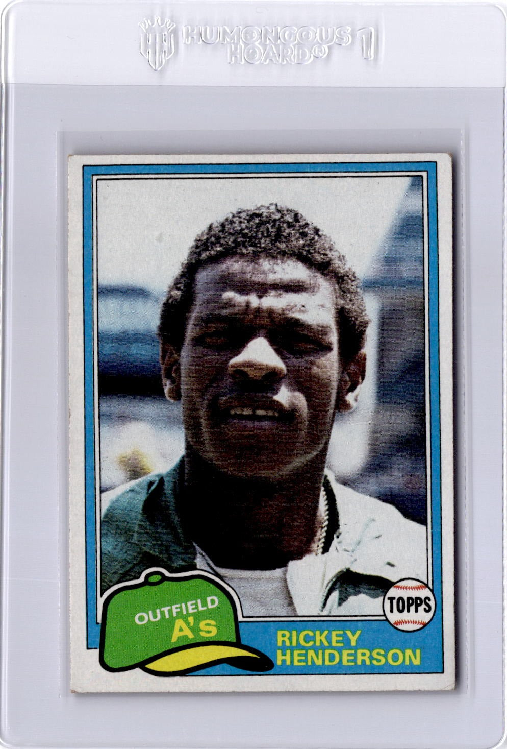 1981 Topps #261 Rickey Henderson
