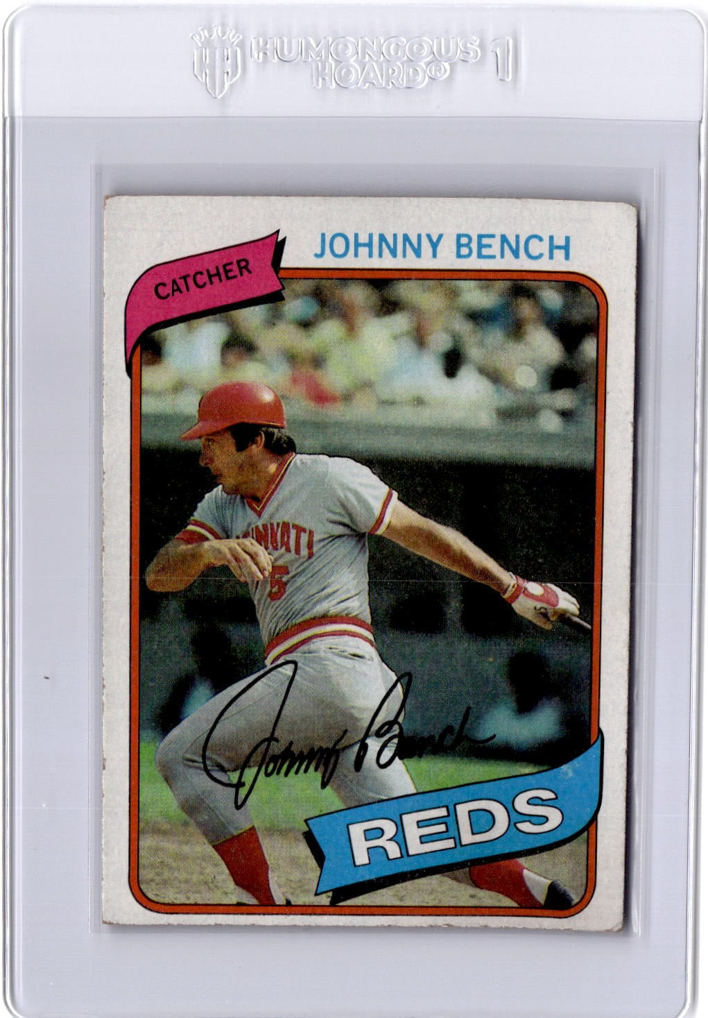 1980 Topps #100 Johnny Bench