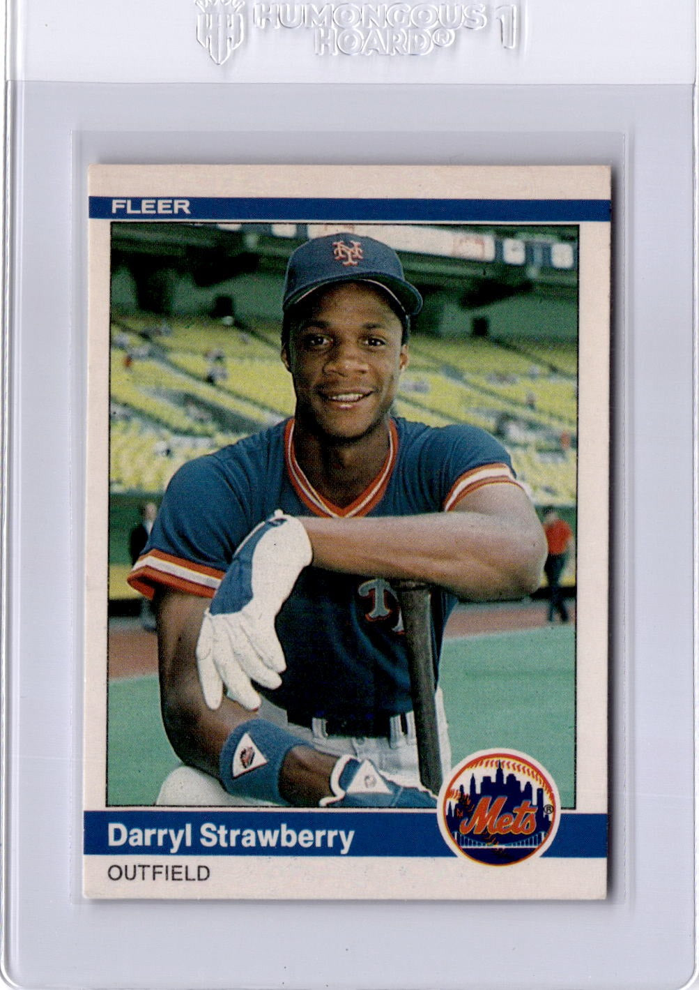 1984 Fleer #599 Darryl Strawberry