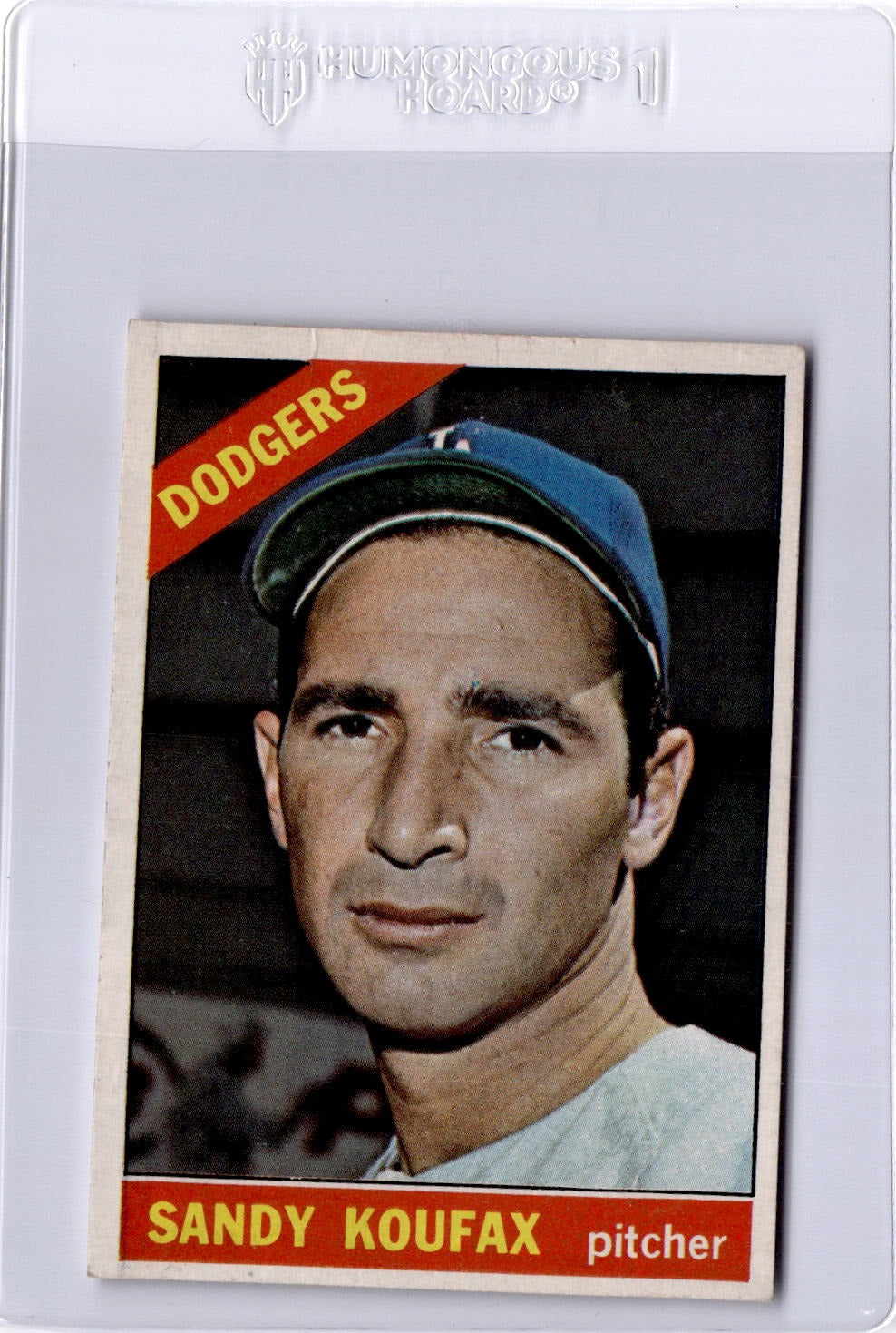 1966 Topps #100 Sandy Koufax